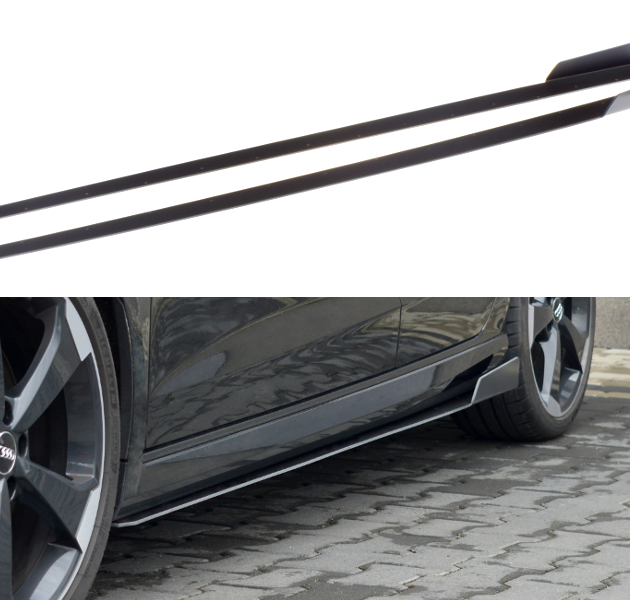 Faldones laterales de competición Difusores V.2 AUDI Audi RS3 8V FL Sportback