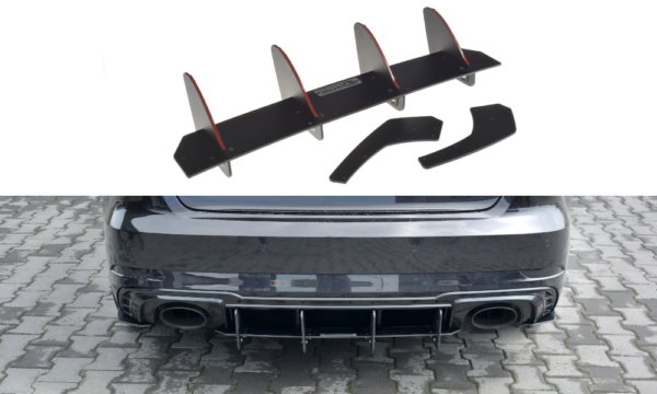 Difusor trasero V.1 Audi RS3 8V FL Sportback