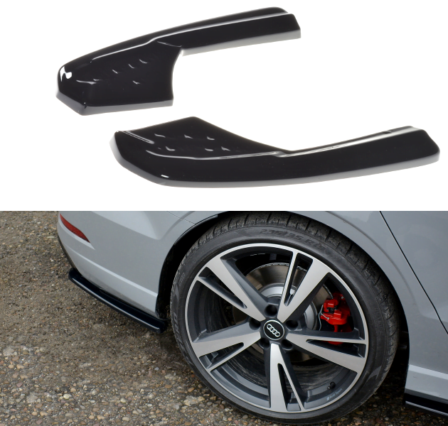 Rear Side Splitters Audi RS3 8V FL Sedan