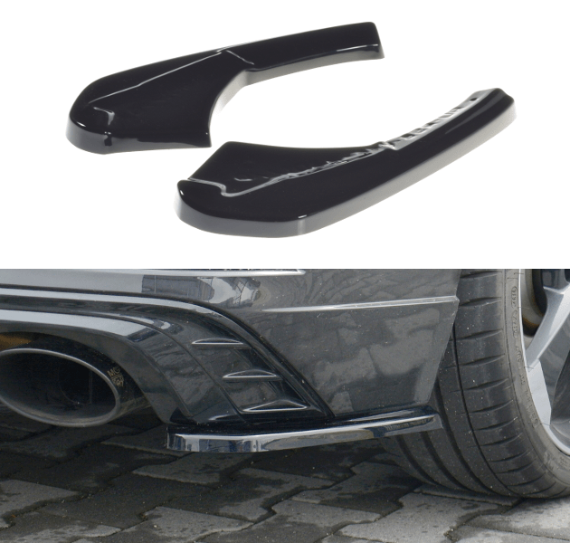 Rear Side Splitters Audi RS3 8V FL Sportback