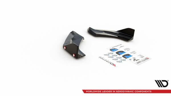 Rear Side Splitters V.1 + Flaps Hyundai I30 N Hatchback Mk3 Facelift - Imagen 6