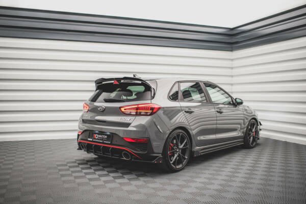 Rear Side Splitters V.1 + Flaps Hyundai I30 N Hatchback Mk3 Facelift - Imagen 3