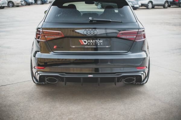 Rear Side Splitters V.2 Audi RS3 8V Sportback Facelift - Imagen 2