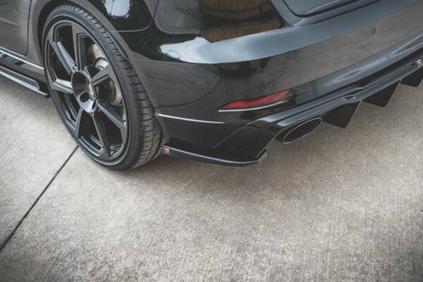 Rear Side Splitters V.2 Audi RS3 8V Sportback Facelift - Imagen 3