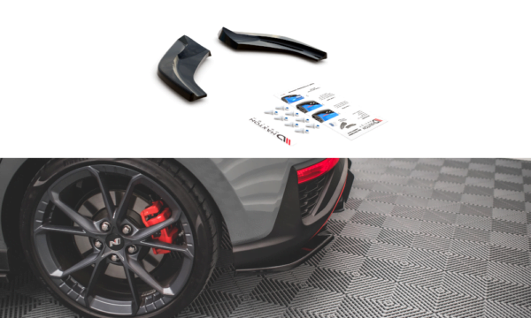Divisores laterales traseros V.2 Hyundai I30 N Hatchback Mk3 Facelift