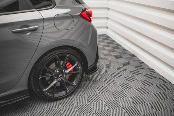 Rear Side Splitters V.2 Hyundai I30 N Hatchback Mk3 Facelift - Imagen 2