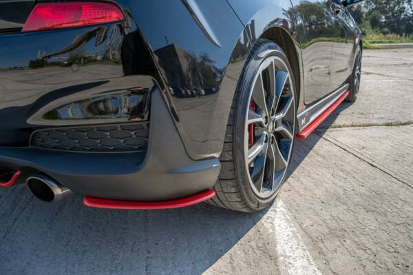 Rear Side Splitters V.2 Hyundai I30 N Mk3 Hatchback - Image 2
