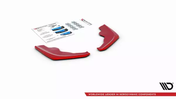 Rear Side Splitters V.2 for BMW 1 F40 M-Pack - Imagen 5