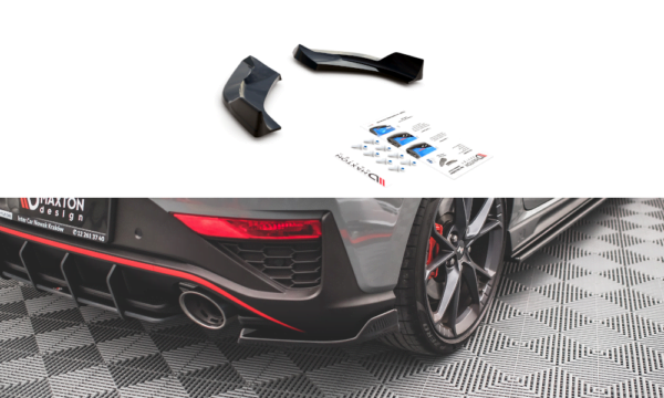 Splitters laterales traseros V.3 Hyundai I30 N Hatchback Mk3 Facelift