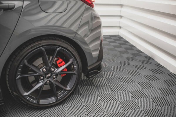 Rear Side Splitters V.3 Hyundai I30 N Hatchback Mk3 Facelift - Imagen 2
