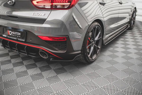 Rear Side Splitters V.3 Hyundai I30 N Hatchback Mk3 Facelift - Imagen 4