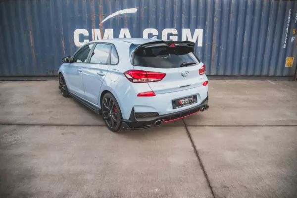 Rear Side Splitters V.6 + Flaps Hyundai I30 N Mk3 Hatchback - Imagen 2