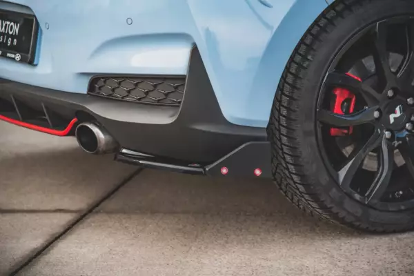 Rear Side Splitters V.6 + Flaps Hyundai I30 N Mk3 Hatchback - Imagen 4