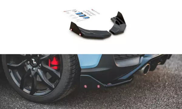 Splitters laterales traseros V.7 + Flaps Hyundai I30 N Mk3 Hatchback