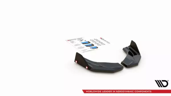 Rear Side Splitters V.7 + Flaps Hyundai I30 N Mk3 Hatchback - Imagen 6