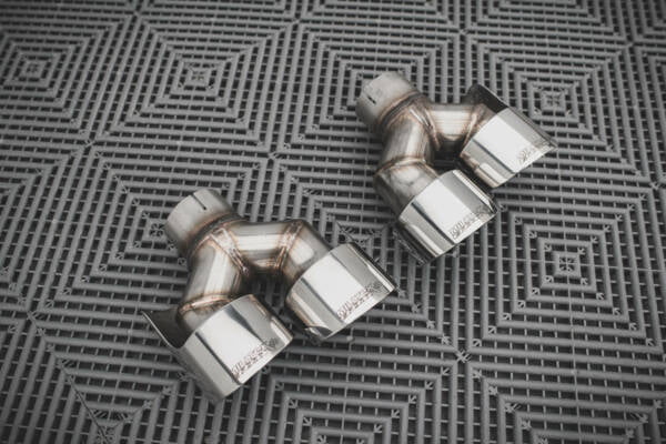 Rear Valance + Milltek Sport Exhaust Audi RS3 Sportback 8V Facelift - Imagen 4