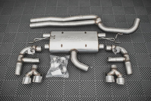 Rear Valance + Milltek Sport Exhaust Audi RS3 Sportback 8V Facelift - Imagen 2