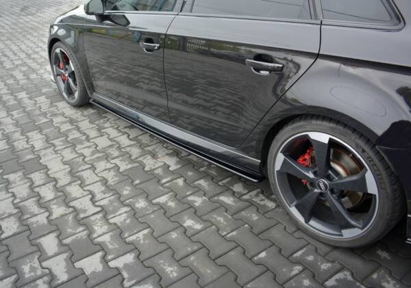 Side Skirts Diffusers Audi RS3 8V FL Sportback - Imagen 3