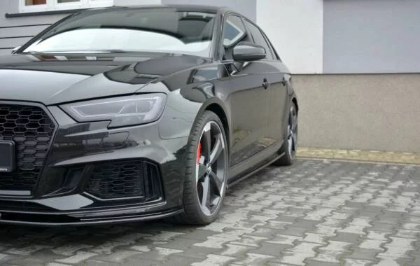 Side Skirts Diffusers Audi RS3 8V FL Sportback - Imagen 4