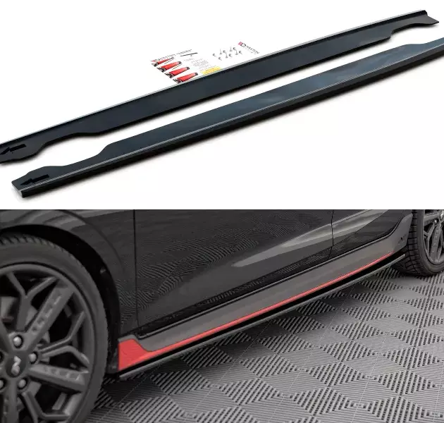 Side Skirts Diffusers Hyundai I20 N Mk3