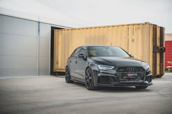Side Skirts Diffusers V.2 Audi RS3 8V Sportback Facelift - Imagen 2