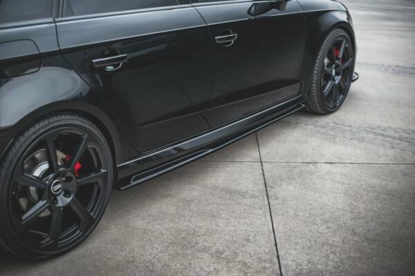 Side Skirts Diffusers V.2 Audi RS3 8V Sportback Facelift - Imagen 5