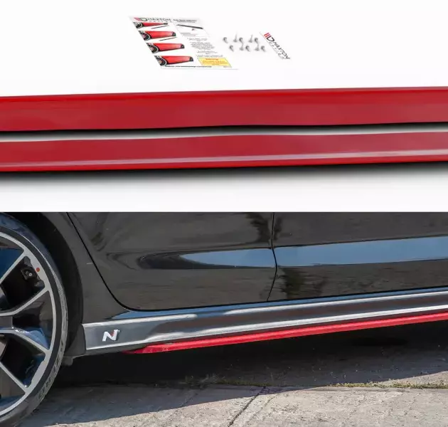 Side Skirts Diffusers V.2 Hyundai I30 N Mk3
