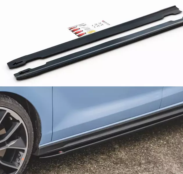 Difusores de faldones laterales V.4 Hyundai I30 N Mk3 / Mk3 FL Hatchback / Fastback