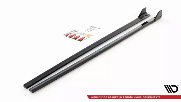 Side Skirts Diffusers V.5 + Flaps Hyundai I30 N Mk3 / Mk3 FL Hatchback/Fastback - Image 7