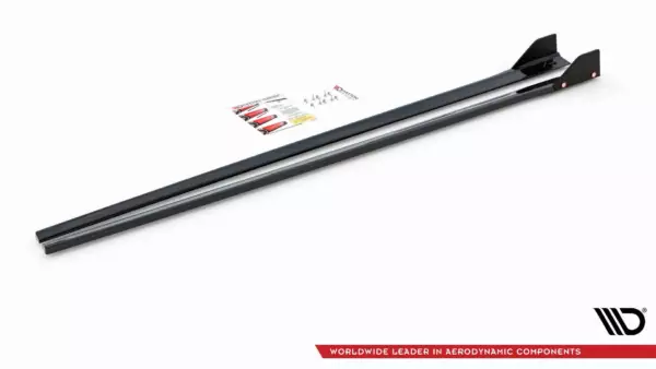 Side Skirts Diffusers V.5 + Flaps Hyundai I30 N Mk3 / Mk3 FL Hatchback/Fastback - Image 6