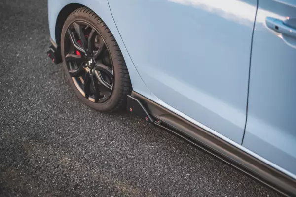 Side Skirts Diffusers V.5 + Flaps Hyundai I30 N Mk3 / Mk3 FL Hatchback/Fastback - Image 4