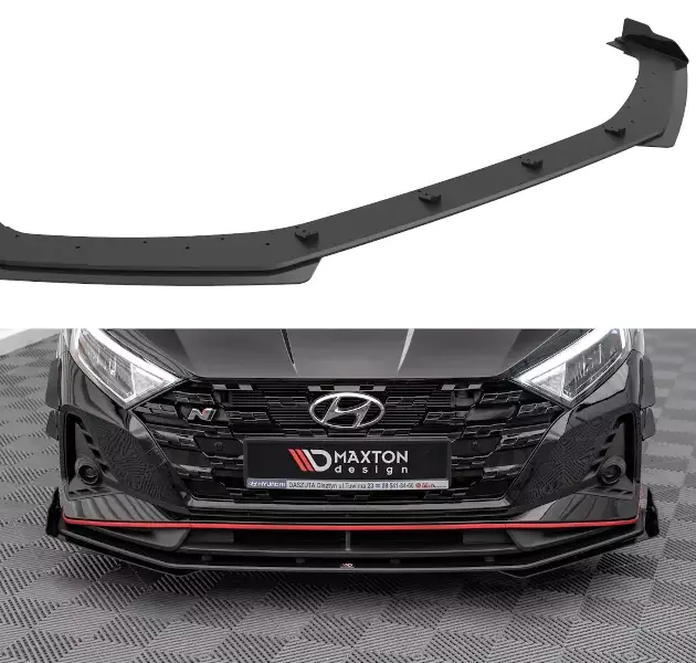 Street Pro Front Splitter V.1 + Flaps Hyundai I20 N Mk3