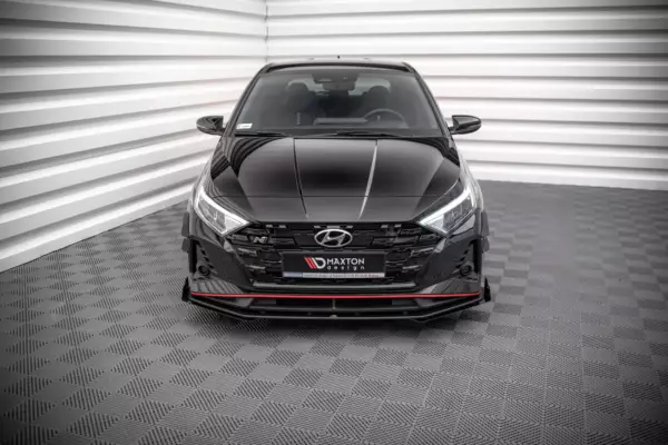 Street Pro Front Splitter V.1 + Flaps Hyundai I20 N Mk3 - Image 2