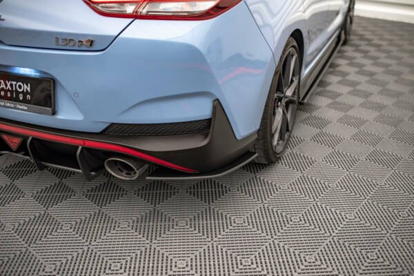 Street Pro Rear Side Splitters Hyundai I30 N Fastback Mk3 Facelift - Imagen 2