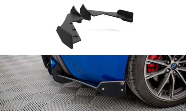 Street Pro Rear Side Splitters Subaru BRZ Mk1 Facelift