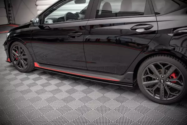 Street Pro Side Skirts Diffusers Hyundai I20 N Mk3 - Imagen 3