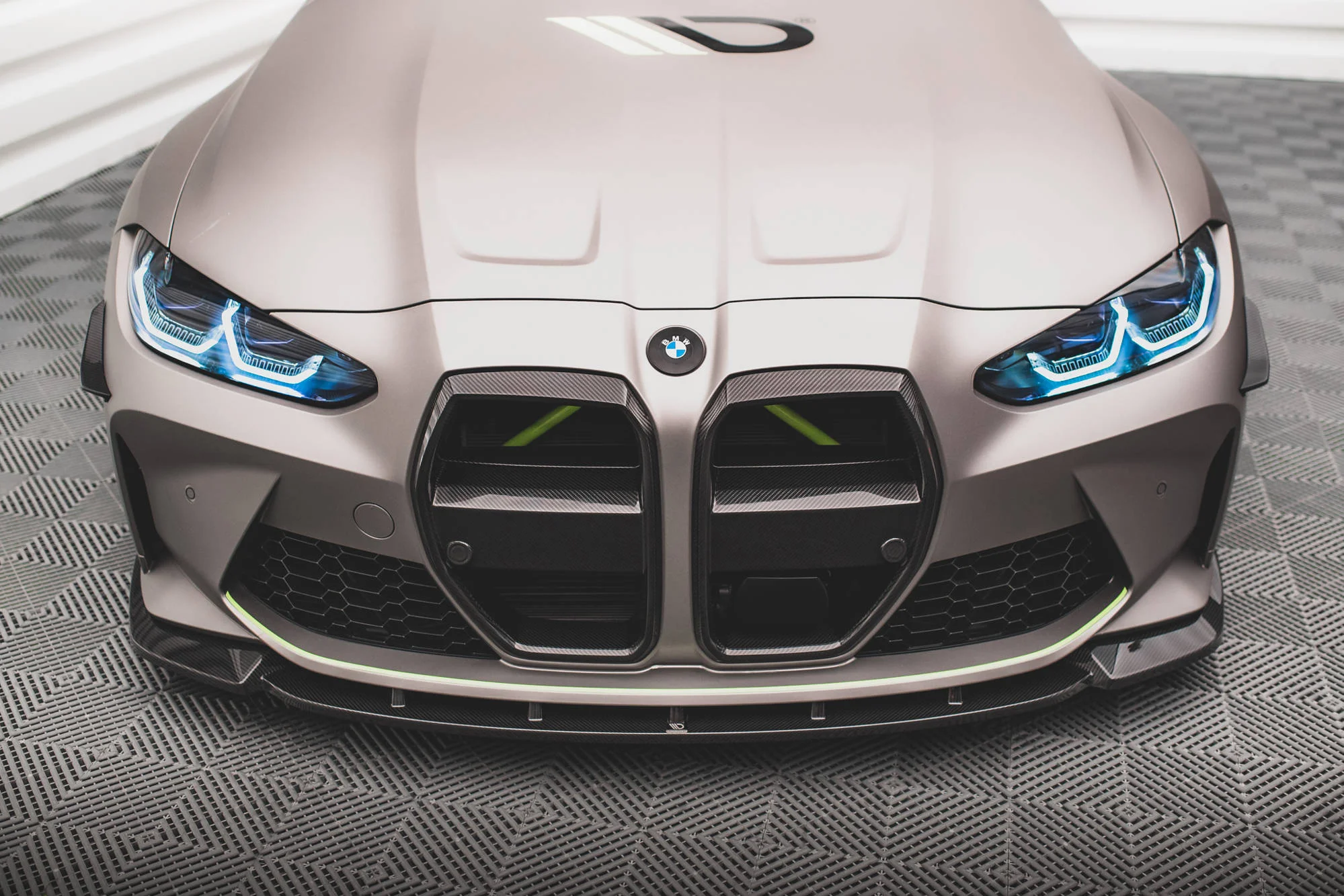 Carbon Fiber Front Grill BMW M4 G82  / M3 G80 - Image 4