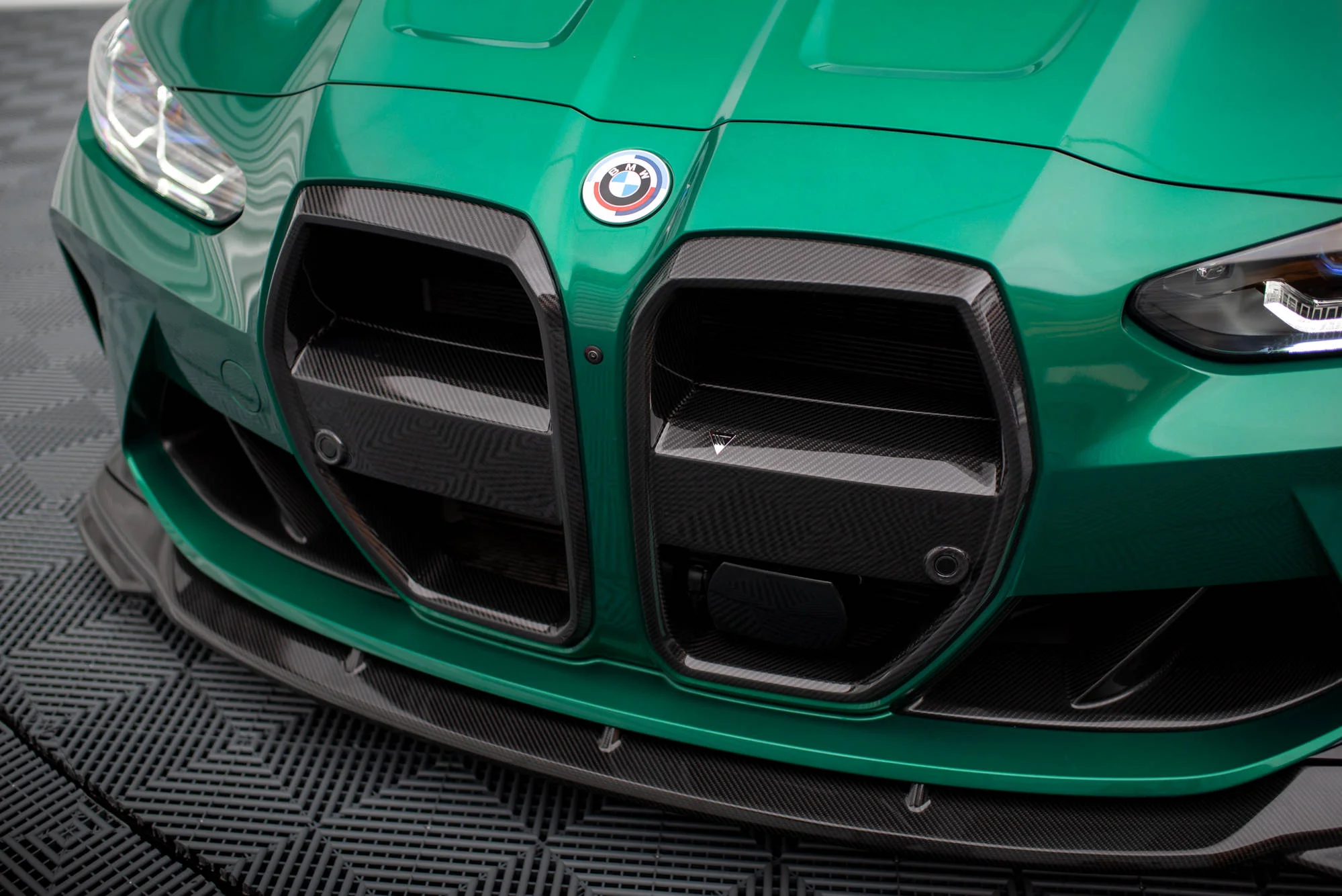 Carbon Fiber Front Grill BMW M4 G82  / M3 G80 - Image 11