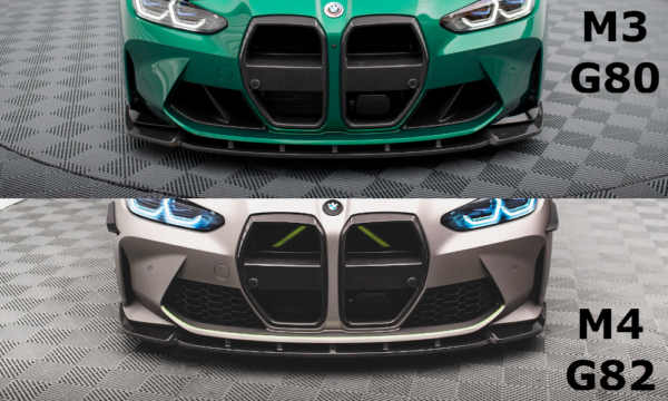 Carbon Fiber Front Splitter V.1 BMW M4 G82  / M3 G80