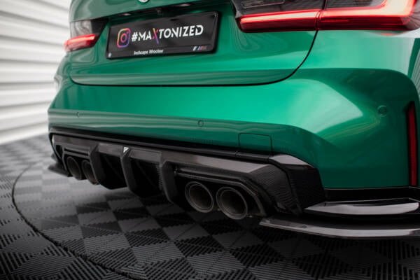 Carbon Fiber Rear Diffuser BMW M4 G82  / M3 G80 - Imagen 10