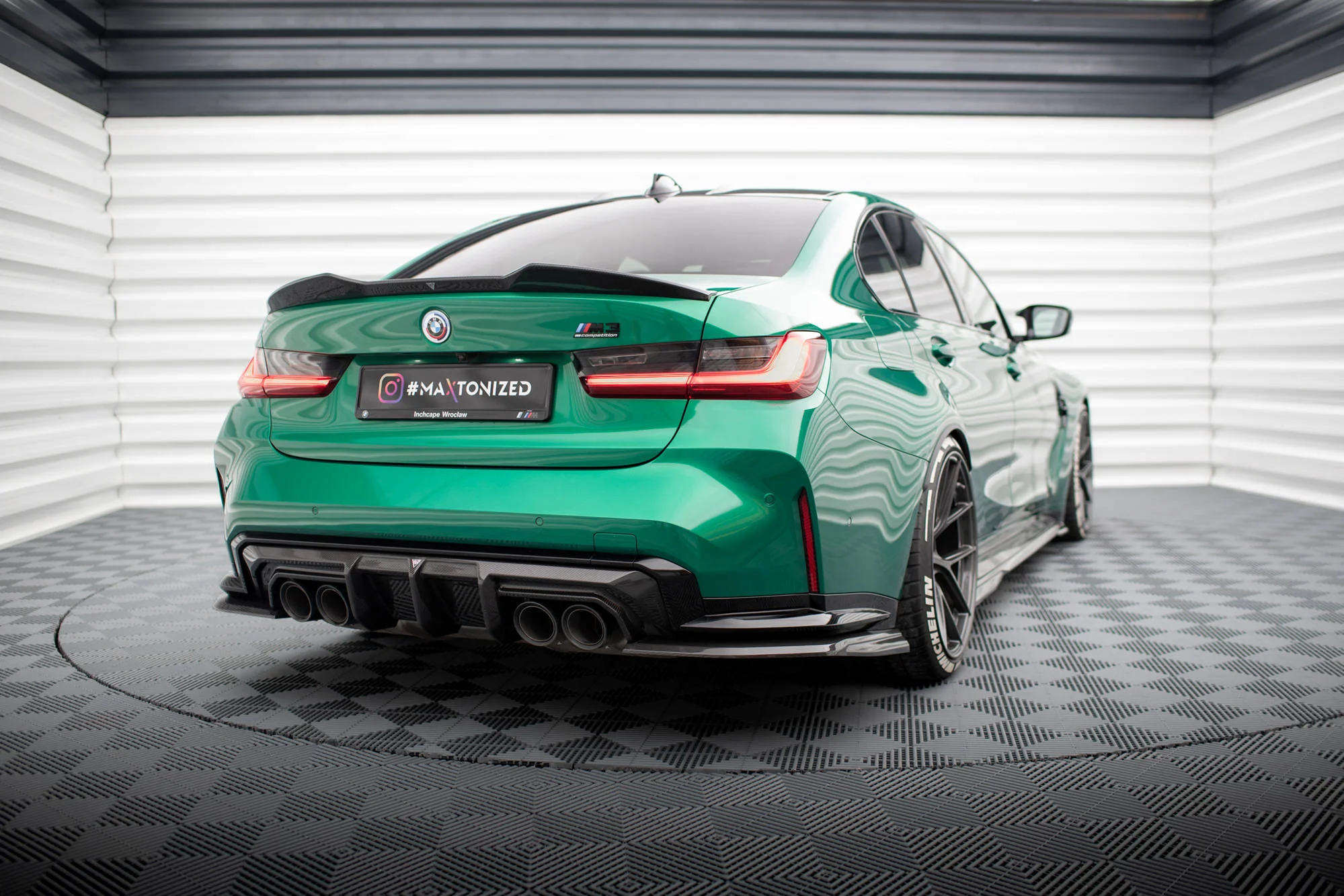 Carbon Fiber Rear Diffuser BMW M4 G82  / M3 G80 - Image 12