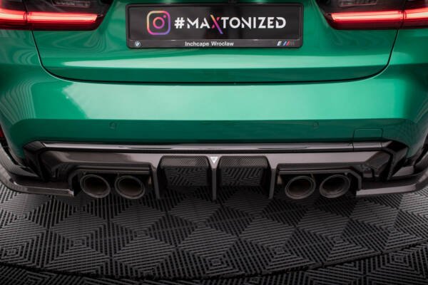 Carbon Fiber Rear Diffuser BMW M4 G82  / M3 G80 - Imagen 14