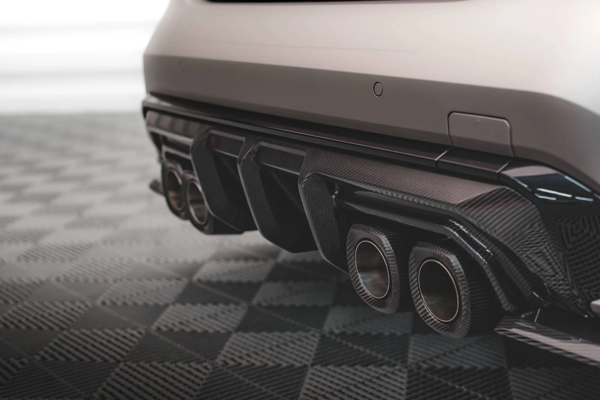 Carbon Fiber Rear Diffuser BMW M4 G82  / M3 G80 - Image 5