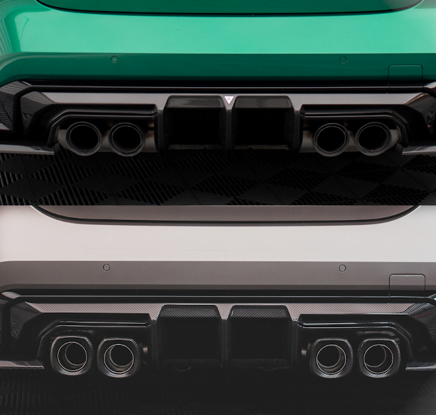 Difusor Trasero de Fibra de Carbono BMW M4 G82 / M3 G80