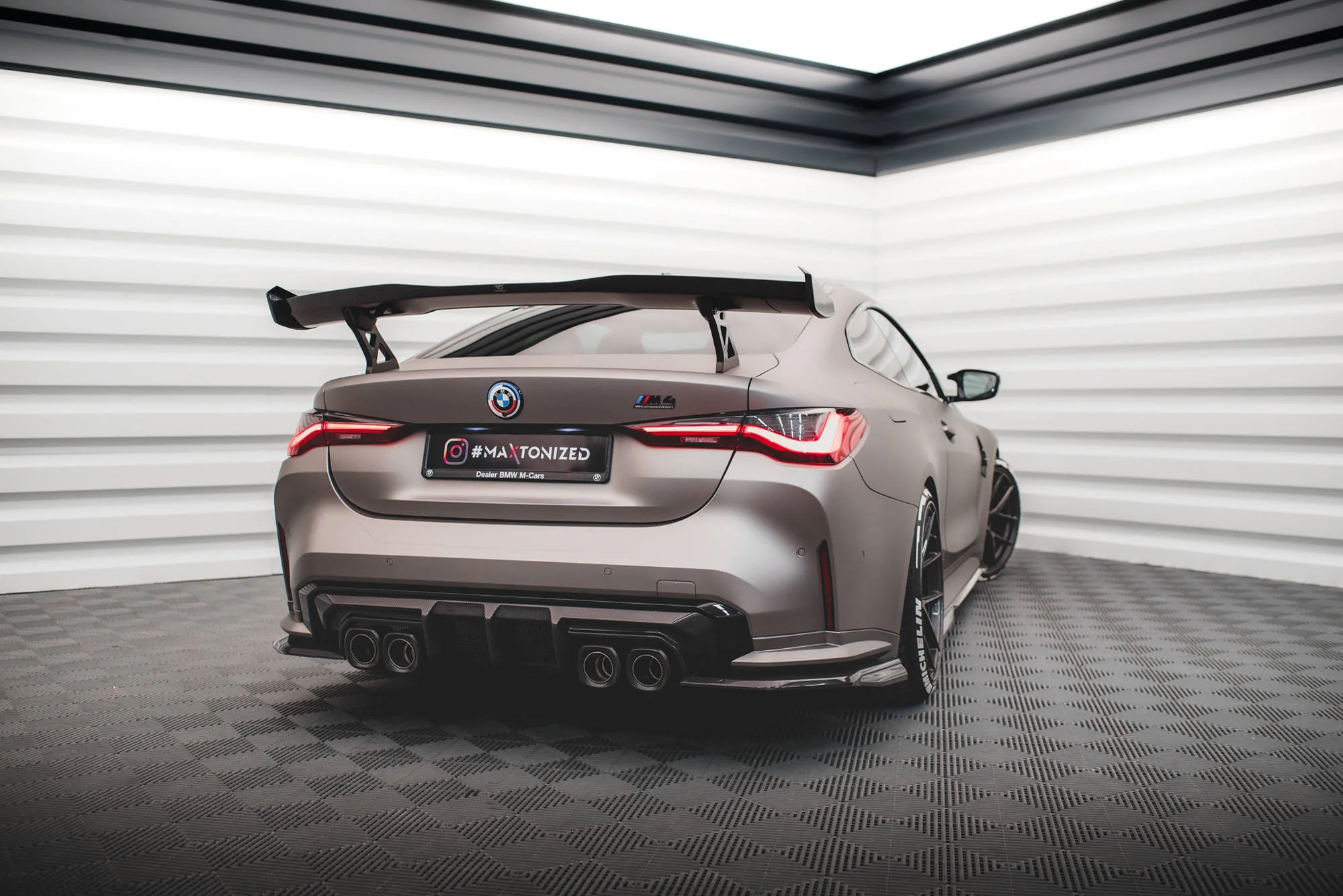 Carbon Fiber Rear Diffuser BMW M4 G82  / M3 G80 - Image 6