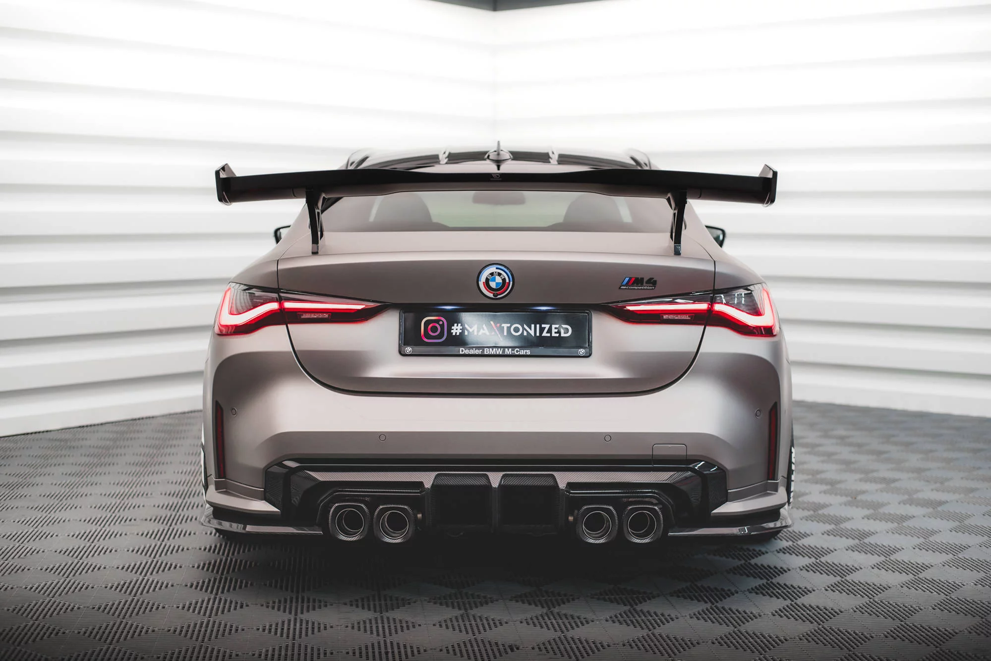 Carbon Fiber Rear Diffuser BMW M4 G82  / M3 G80 - Image 7