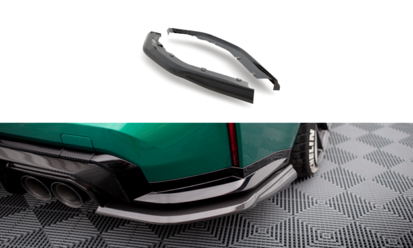 Divisores laterales traseros de fibra de carbono BMW M3 G80