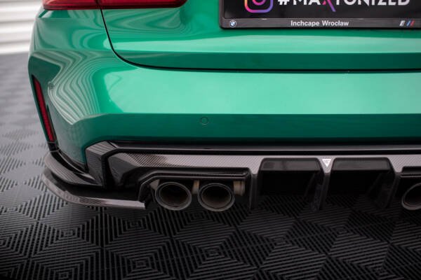 Carbon Fiber Rear Side Splitters BMW M3 G80 - Imagen 5