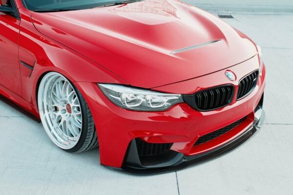 Front Splitter + Frames For Side Air Intakes  BMW M3 F80 - Image 2