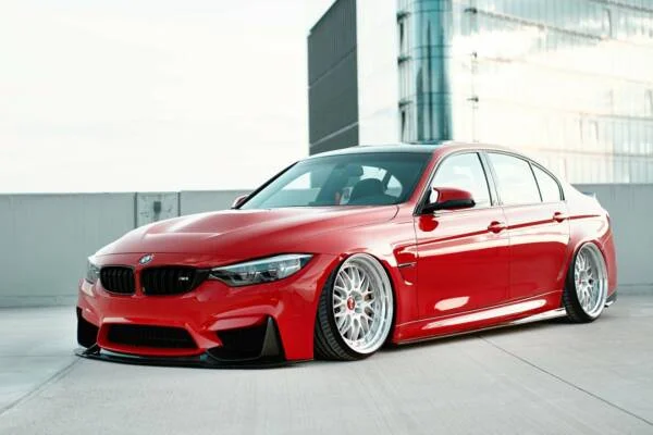 Splitter Delantero + Marcos Para Tomas De Aire Laterales BMW M3 F80
